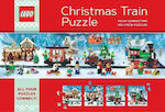 Lego Christmas Train Puzzle Four Connecting