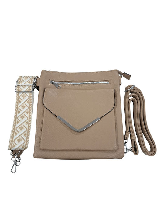 Remix Damen Tasche Crossbody Braun