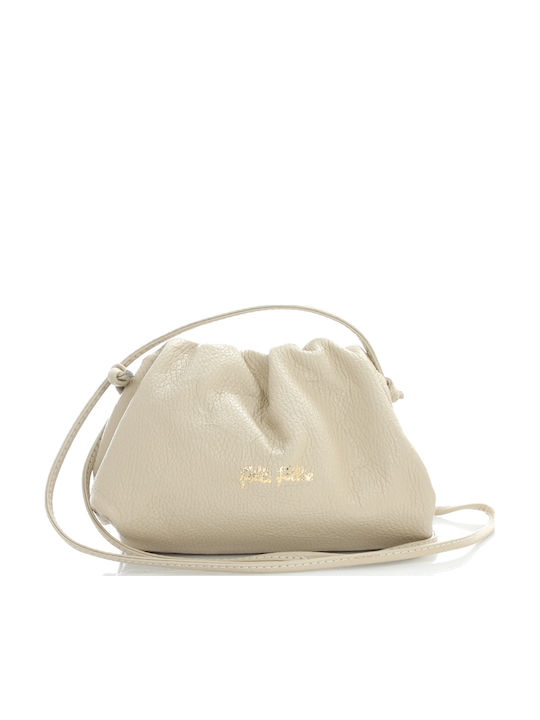 Folli Follie De piele Geantă de damă Crossbody Bej