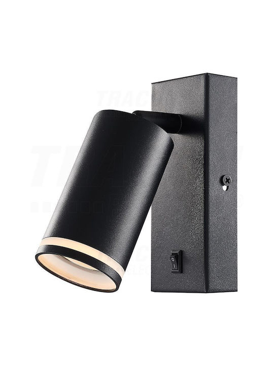 Tracon Electric Leuchte Wand Schwarz 6cm Tracon Electric Leuchte Wand Schwarz 6cm