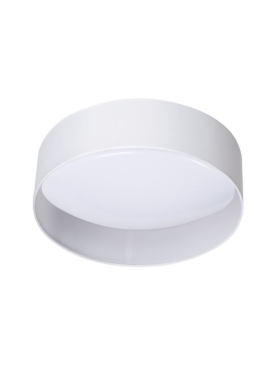 Kanlux Deckenleuchte 17.5cm Weiß mit Integriert...