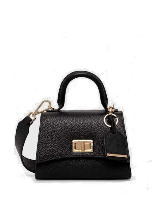 Geox Leather Women's Bag Hand Black