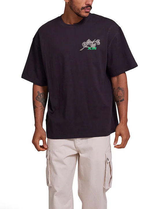 Deus Ex Machina Ανδρικό T-shirt Κοντομάνικο Μαύρο