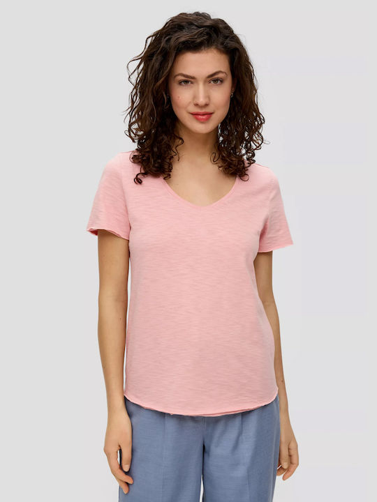 S.Oliver Damen T-Shirt Pink