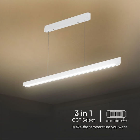 V-TAC Pendant Light White 122.7x5cm