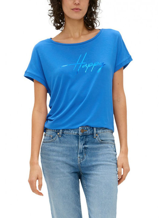 S.Oliver Damen Sport T-Shirt Blue