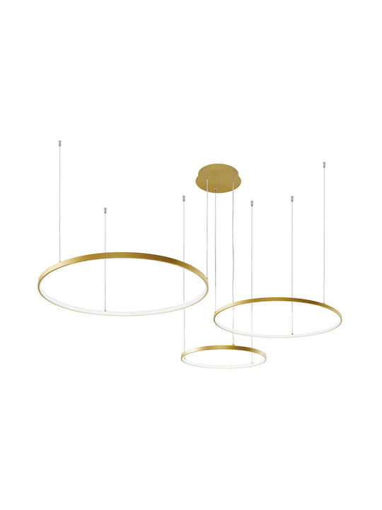 Viokef Pendant Light LED with Warm to Cool White Light Gold