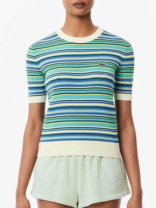 Lacoste Femeie Pulover Bumbac Multicolor