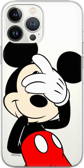 Apple iPhone 15 Pro Mickey 003 Disney Partial Print Transparent Case