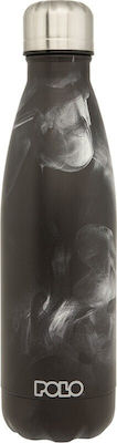 Polo Flasche Thermosflasche Rostfreier Stahl Black-grey 500ml