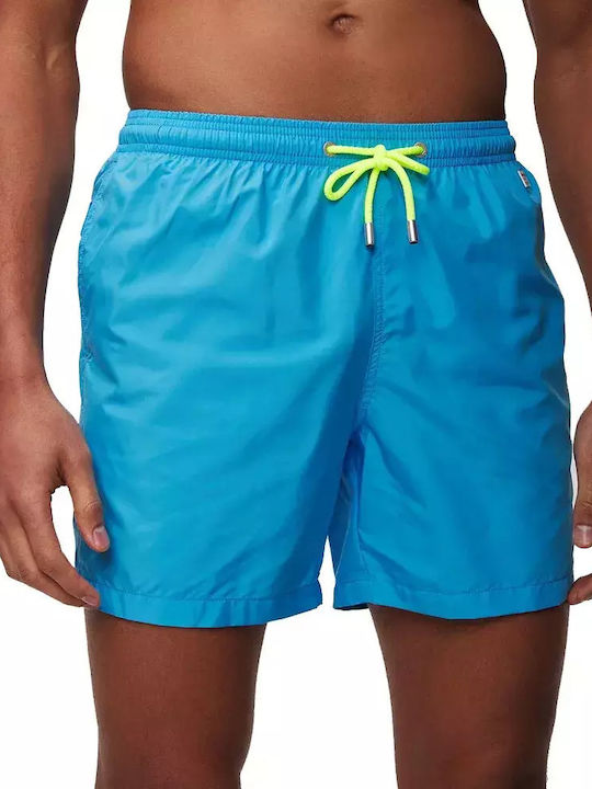 MC2 Herren Badebekleidung Shorts Aqua Blue