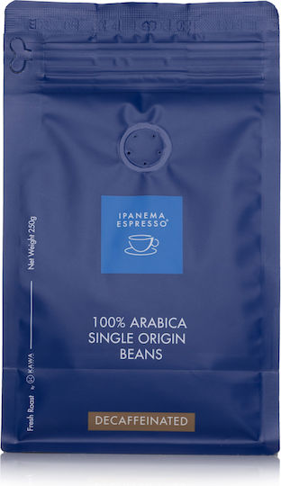 Ipanema Espresso Espresso Kaffee Entkoffeiniert Arabica Brasilien Bohnen 250gr