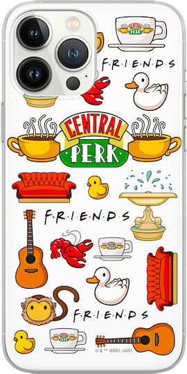 Xiaomi Redmi Note 10 5G Poco M3 Pro Friends 014 Friends Print Full White Silicone Back Cover