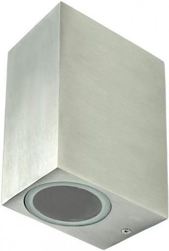 Polux Lumină de exterior montată pe perete GU10 IP44 9.2x6.7x15εκ.
