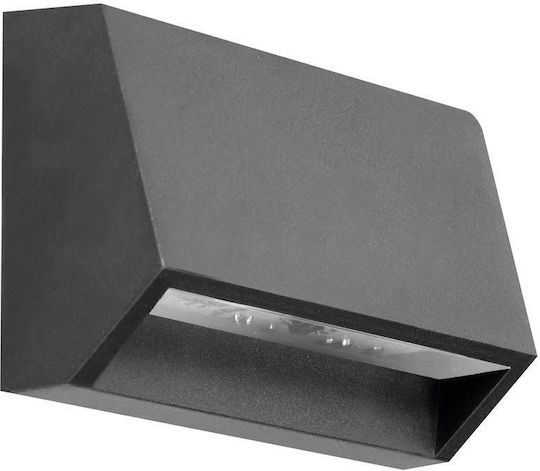 Adviti Iluminat Exterior Montat Pe Perete Etanș Led Încorporat 1.5W 4000K 10x3.3x6cm Adviti Iluminat Exterior Montat Pe Perete Etanș Led Încorporat 1.5W 4000K 10x3.3x6cm