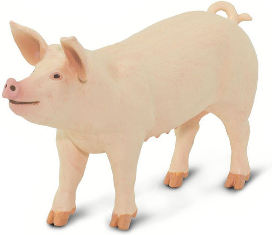 Μινιατούρες Safari Large White Pig Μεγάλο Λευκό Γουρούνι