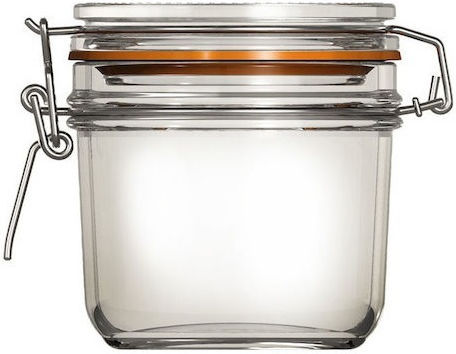 Glass Drops General Use Glass Jar with Airtight Lid Transparent 200ml