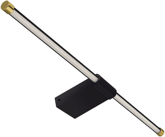 Ideus Classic Lamp Wall with Integrated LED and Natural White Light Black 60cm