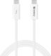 Sandberg USB 2.0 Kabel USB-C männlich - USB-C 240W PD Weiß 1m 136-56
