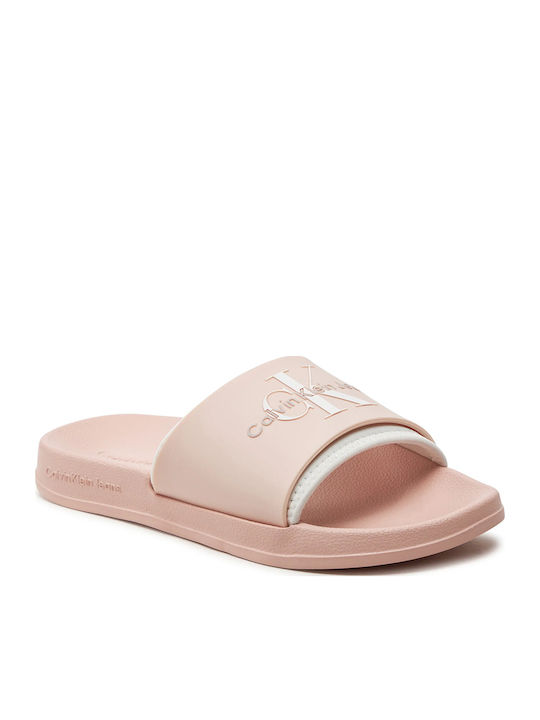 Calvin Klein Slides σε Πορτοκαλί Χρώμα