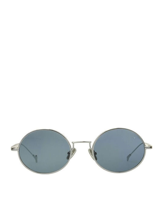 Eyepetizer William Unisex Γυαλιά Ηλίου με Ασημί Μεταλλικό Σκελετό και Μπλε Φακό WILLIAM C.1-39