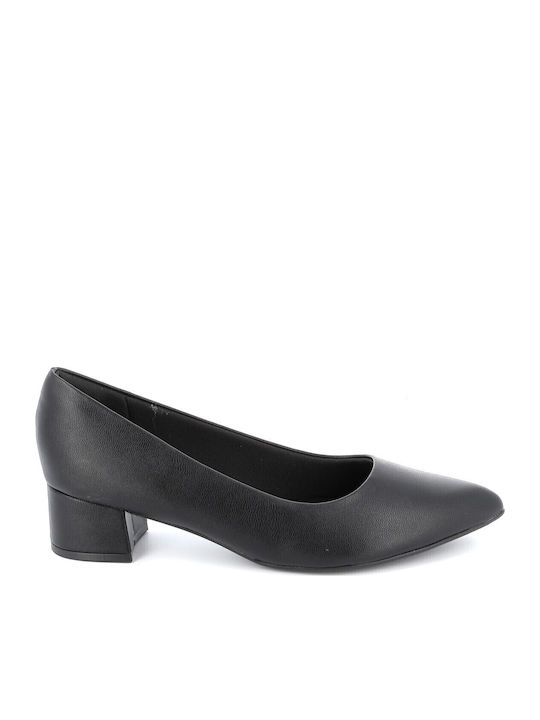 Piccadilly Pointed Toe Black Heels