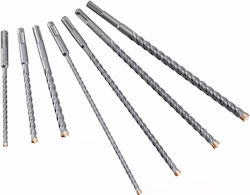 Alpen Drills Σετ 7 Τρυπάνια Καρβιδίου με SDS Plus Στέλεχος για Δομικά Υλικά