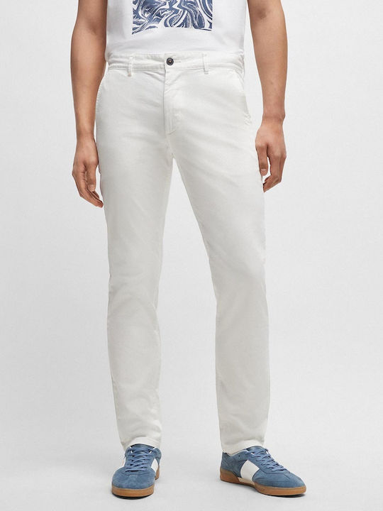 Boss Orange Hose Chino Weiß