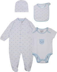 Energiers Baby Clothes Gift Set for Boys 4pcs