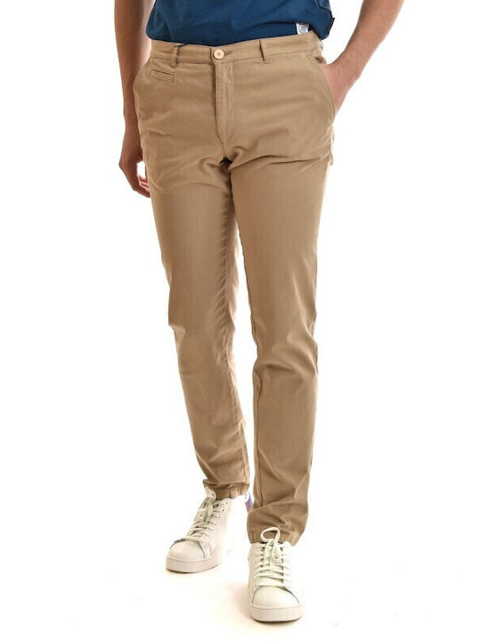 Double Ανδρικό Παντελόνι Chino Beige