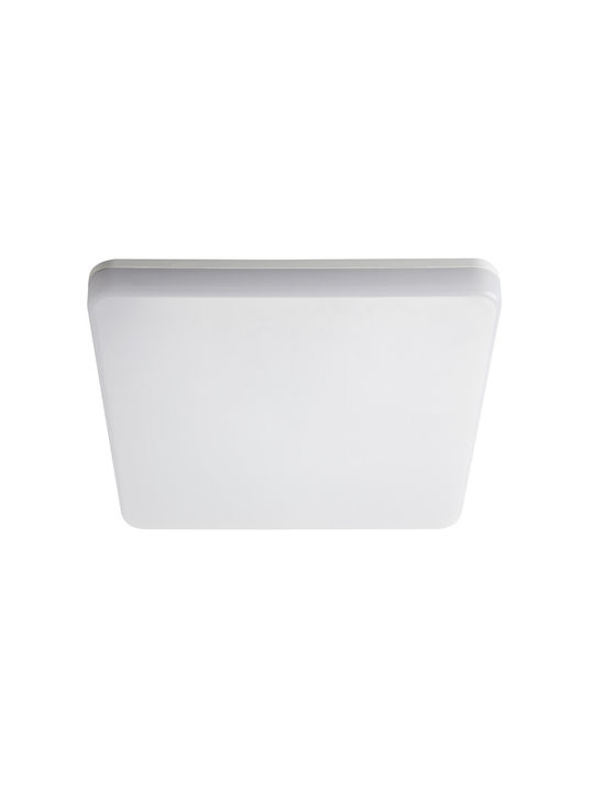 Kanlux Outdoor Ceiling Light with Integrated LED in White Color 26983