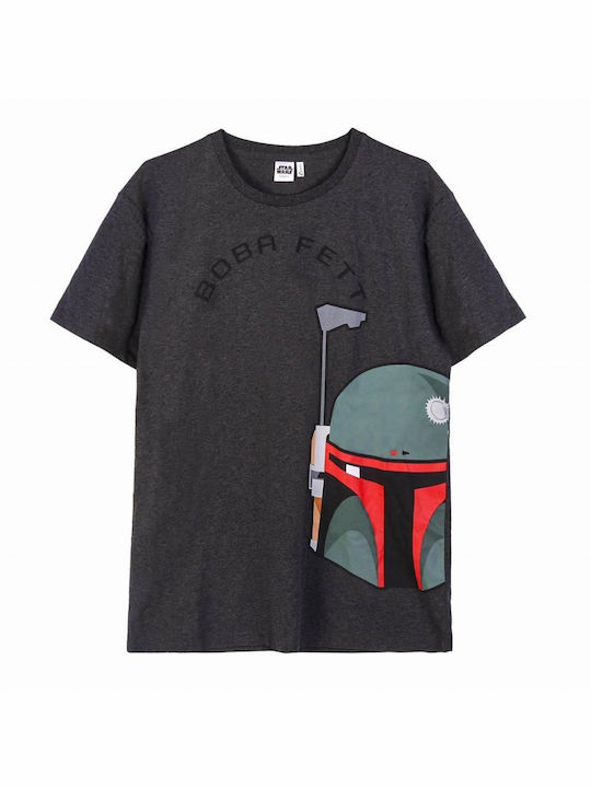 Cerda T-shirt Star Wars Black Cotton