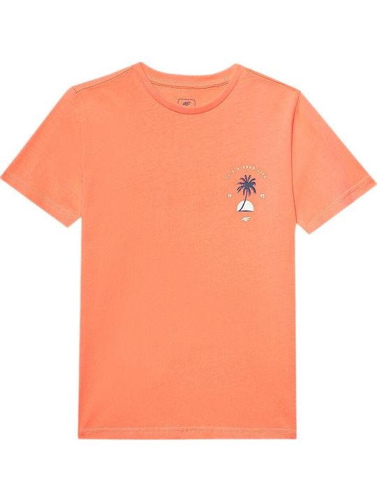 Παιδικό T-shirt Πορτοκαλί