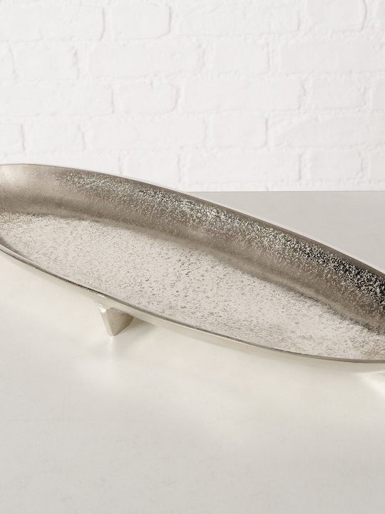 MSA Decorative Bowl Silver 39.5x13.5x4.5cm