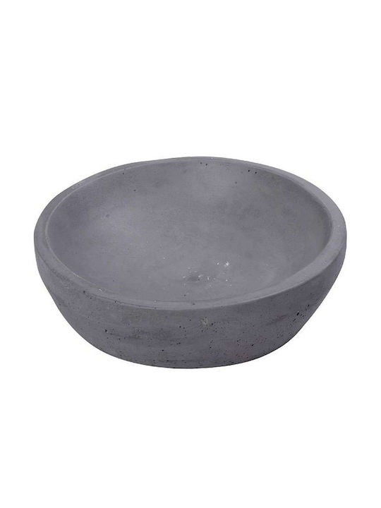 Espiel Decorative Bowl Gray 25x25x7cm
