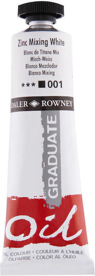 Daler Rowney Сет маслени бои 001 Цинк смес Бял маслен цвят 38мл 1бр