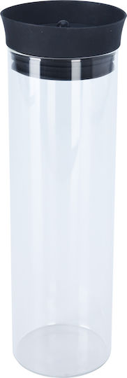 Excellent Houseware Flasche Wasser Glas mit Schraubverschluss Transparent 1000ml Excellent Houseware Flasche Wasser Glas mit Schraubverschluss Transparent 1000ml