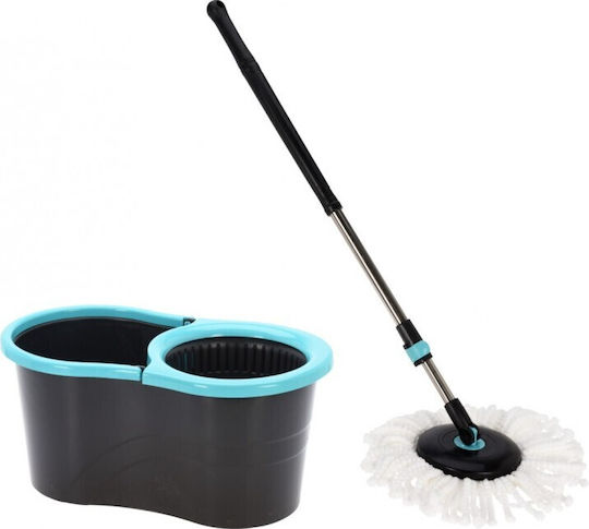 Excellent Houseware Κουβάς με Στίφτη Πλαστικός Χωρητικότητας 14lt Μαύρος