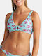 Bikinioberteile Mit Polsterung D Cup Blumen Blau4u