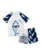 Babykids Kinder Badeanzug Bademoden-Set Blue