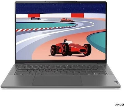 Lenovo Yoga Pro 7 14APH8 14.5" IPS 120Hz (Ryzen 7-7840HS/16GB/1TB SSD/GeForce RTX 3050/W11 Acasă) Furtună gri (Tastatură GR)