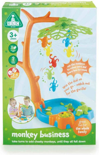 Board Game Monkey Business for 2-4 Players 3+ Years Old (EN) ELC