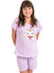 Nina Club Pijama pentru copii De vară Lilac