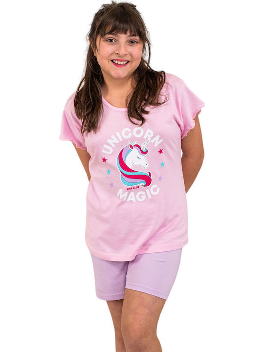 Nina Club Kinder Schlafanzug Sommerlich Lilac