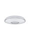 Struhm Deckenleuchte 49.5cm Weiß mit Integrierter LED