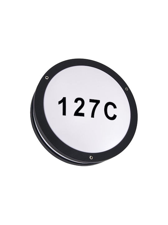 Struhm Wandmontierte Außenleuchte LED 7.5W mit Natürliches Weiß Licht