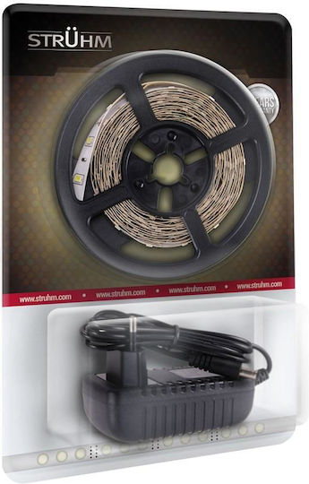 Struhm Ταινία LED 220V Θερμό Λευκό Φως 3m