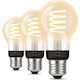 Philips Smart Bulbs LED 7W for Socket E27 and Shape A60 Adjustable White 550lm 3pcs