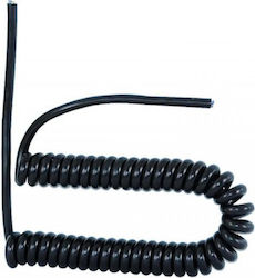 Netzkabel mit Durchmesser 3x1mm² in Schwarz Far...