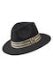 Stamion Men's Hat Fedora Black
